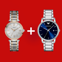 Charger l&#39;image dans la galerie, Pack Montres Mariage AR8033 + W0636L1