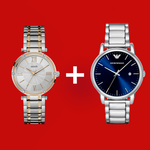 Pack Montres Mariage AR8033 + W0636L1